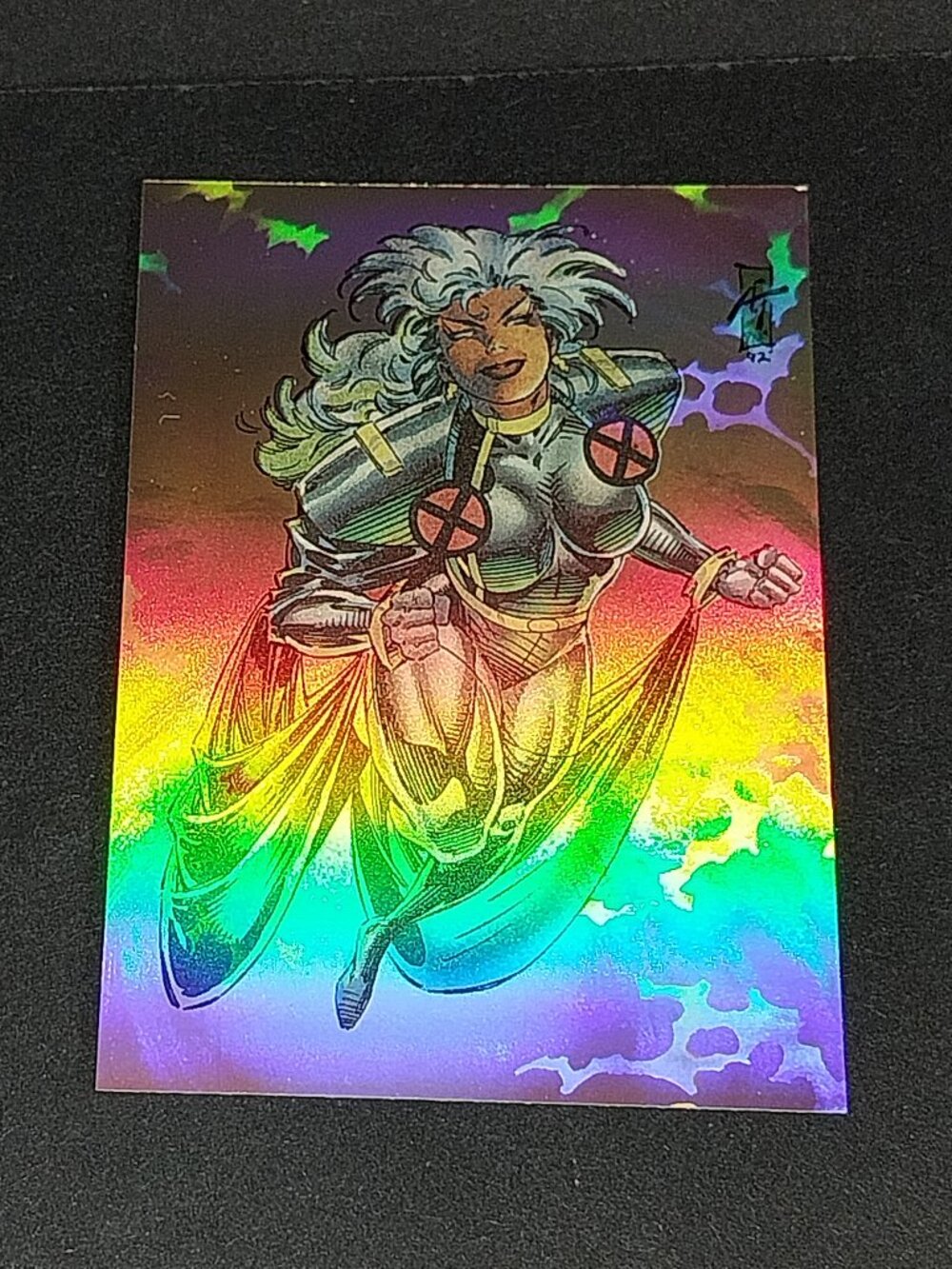 1993 Marvel X-Men Series 2 STORM HOLOGRAM HOLITHOGRAM INSERT CARD, #H-3 - SkyBox